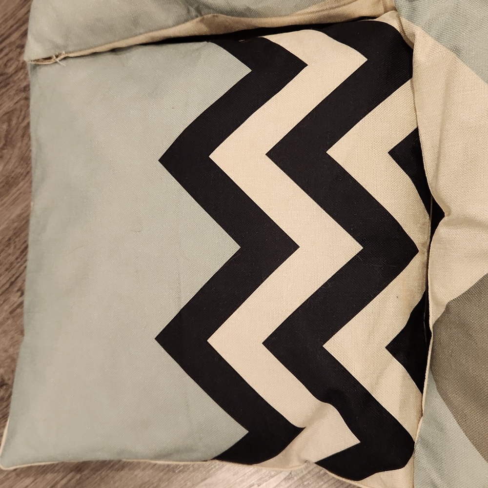 Geometric Love Throw Pillow Covers (Inserts Not Included) - Picture 2 of 6